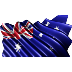 Autocollant Drapeau Australie