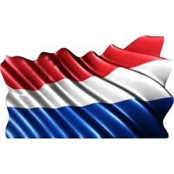 Autocollant Drapeau Pays Bas Hollande