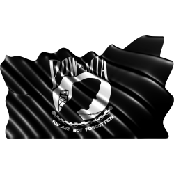 Autocollant Drapeau Prisonnier de guerre