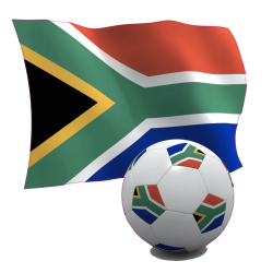 Autocollant afrique du sud foot