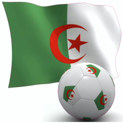 Autocollant Algerie Foot