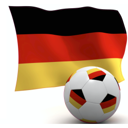 Autocollant Allemagne foot