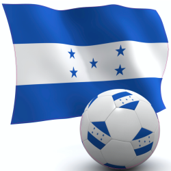 Autocollant Honduras foot