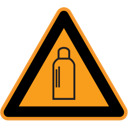 Panneau Danger Bouteille sous pression