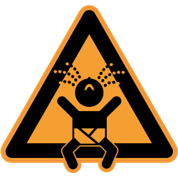 Panneau Danger Bébé pleure