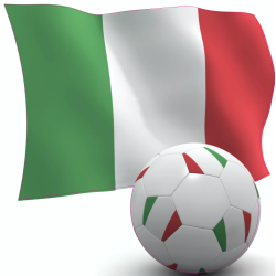 Autocollant Italie foot