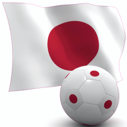 Autocollant Japon foot