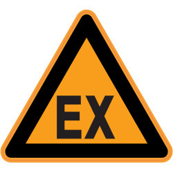 Panneau Danger Athmosphère explosive