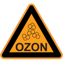 Panneau Danger Couche d'ozone