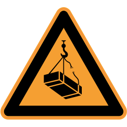 Panneau Danger Charges suspendues 2