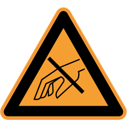 Panneau Danger Antistatique Electrostatique