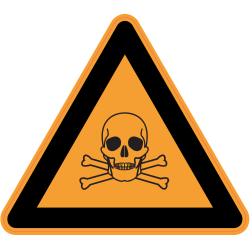 Panneau Danger Produits toxiques