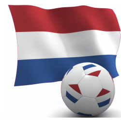 Autocollant Pays bas foot