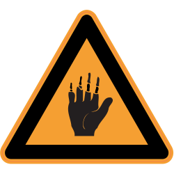 Panneau Danger Produits corrosifs