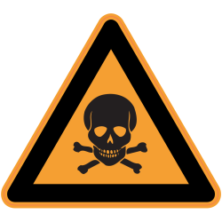 Panneau Danger Poison