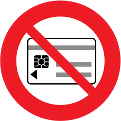 Panneau Interdiction Support de stockage