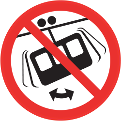 Panneau Interdiction de se balancer 2