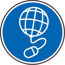 Panneau Obligation Connexion internet