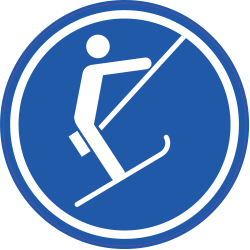 Panneau Obligation Tire-fesses debout