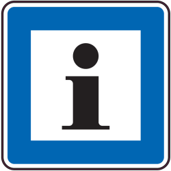 Panneau Indication Informations