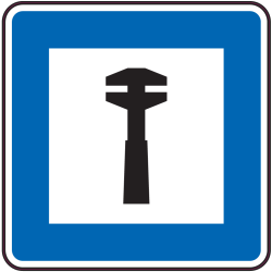 Panneau Indication Assistance routière