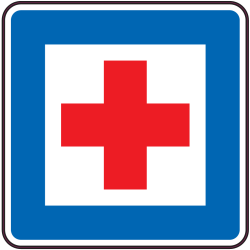 Panneau Indication Poste de secours