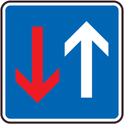 Panneau Indication Priorité circulation