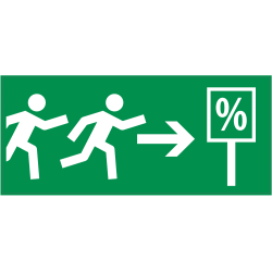 Panneau Indication Bourse