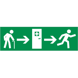 Panneau Indication Infirmerie