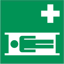 Panneau Indication Infirmerie 2