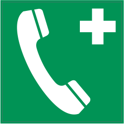 Panneau Indication Téléphone 2