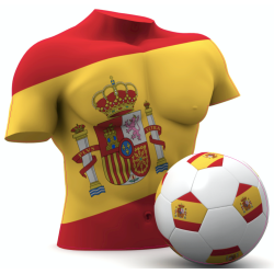 Autocollant Foot Espagne