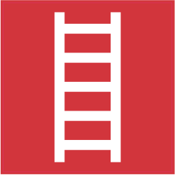 Panneau Indication Incendie échelle