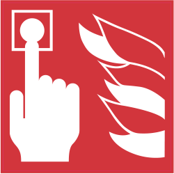 Panneau Indication Incendie alarme