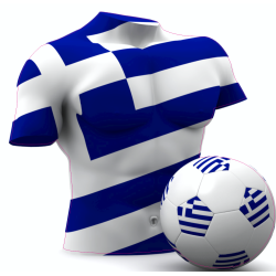 Autocollant Foot Grece