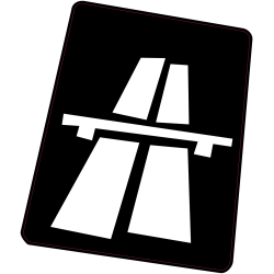 Panneau Bomb Autoroute