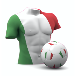 Autocollant Foot Italie
