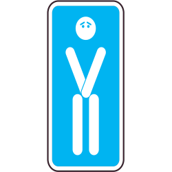 Panneau Wc Hommes