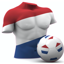 Autocollant Foot Pays Bas