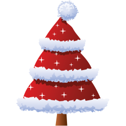 Déco Noel Sapin Forme Bonnet