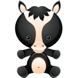 Stickers Cheval Rigolo Pour Enfants