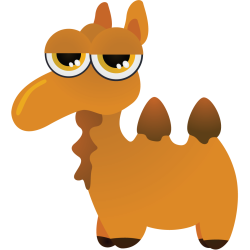 Stickers Chameau Pour Enfants