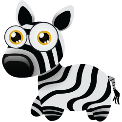 Stickers Zebre Pour Enfants