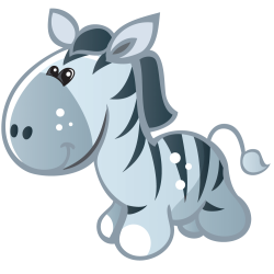 Stickers Zebre 2 Pour Enfants
