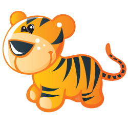 Stickers Tigre 3 Pour Enfants