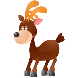 Stickers Renne 2 Pour Enfants