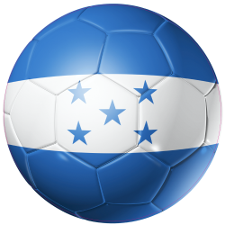 Autocollant Ballon Foot Honduras