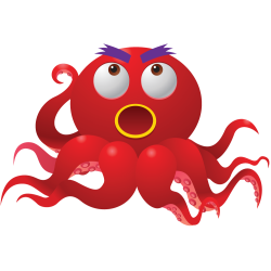 Stickers Pieuvre Pour Enfants