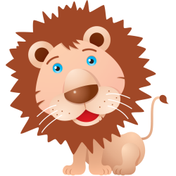 Stickers Lion 2 Pour Enfants
