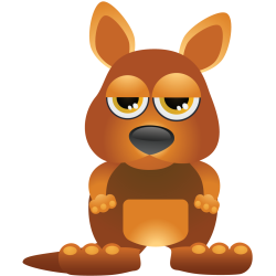 Stickers Kangourou Pour Enfants